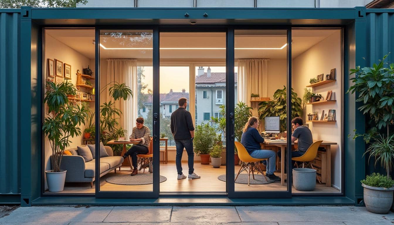 Illustration: Les usages variés de l’aménagement de conteneur selon vos besoins