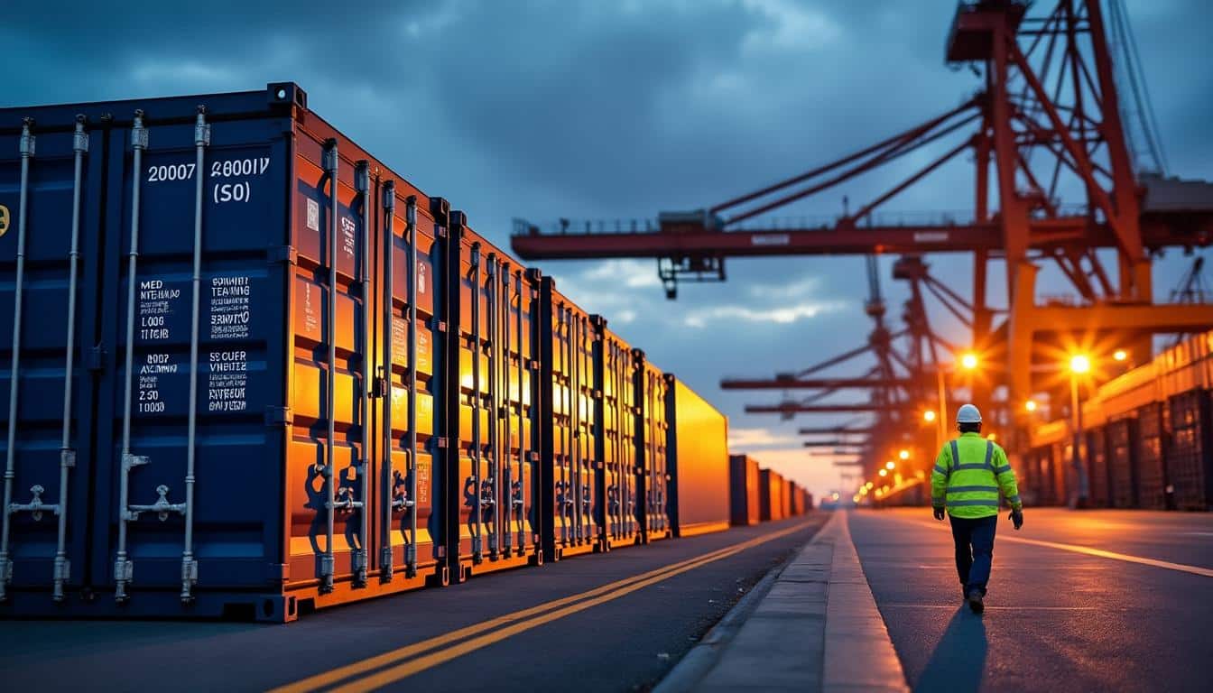 Illustration: Les tailles standards des conteneurs : formats et fonctions clés