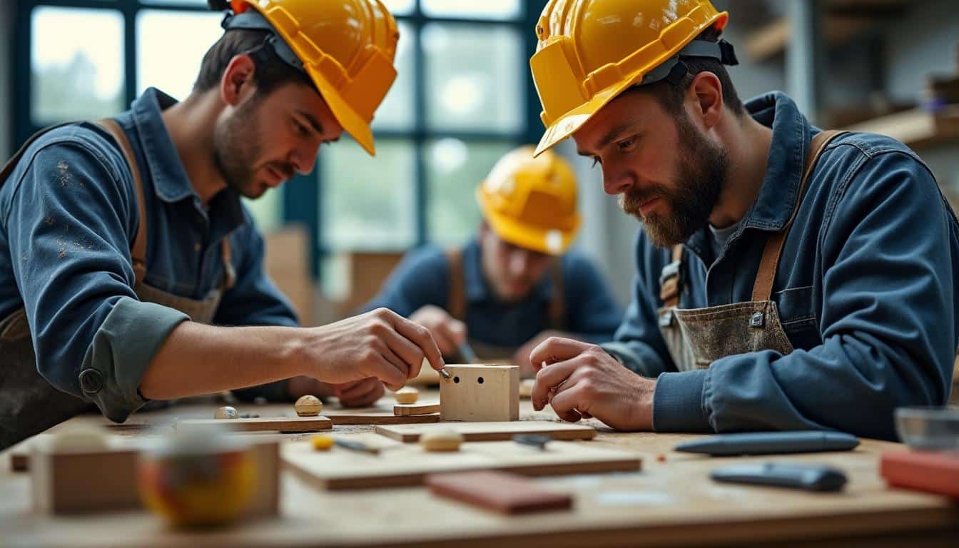 BTP au CFA de Chasseneuil : formations et métiers du bâtiment