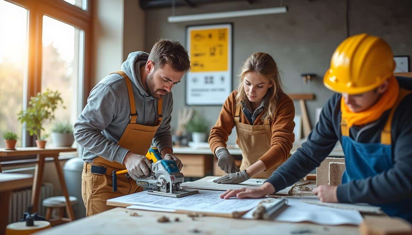 Illustration: Quelles formations CAP propose le BTP CFA d’Ocquerre pour bâtir votre avenir ?