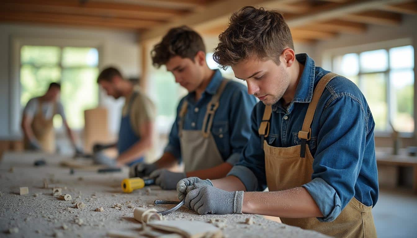 BTP CFA d’Ocquerre : Formations CAP pour métiers du bâtiment
