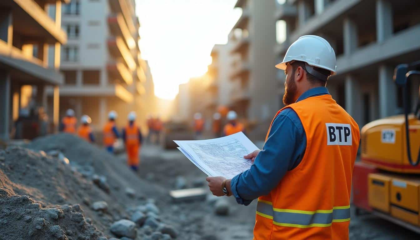 Illustration: Comment se déroule la journée typique d’un chargé d’affaires BTP ?