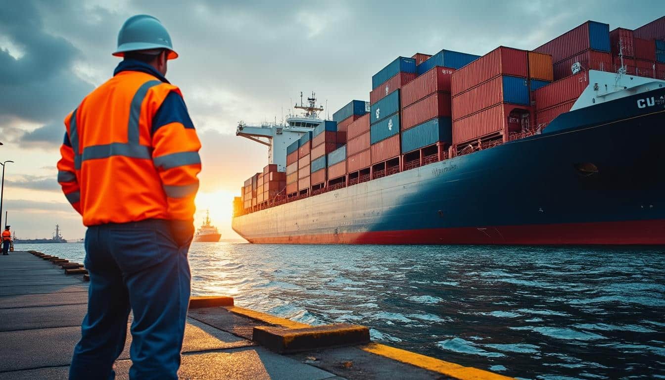 Illustration: Comment le poids des containers influence le transport maritime