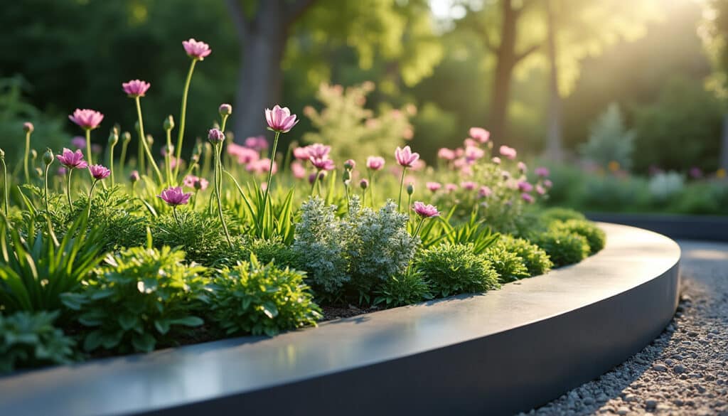Bordure en acier : guide complet pour un jardin durable et esthétique