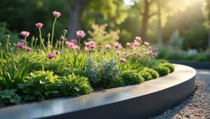 Bordure en acier : guide complet pour un jardin durable et esthétique