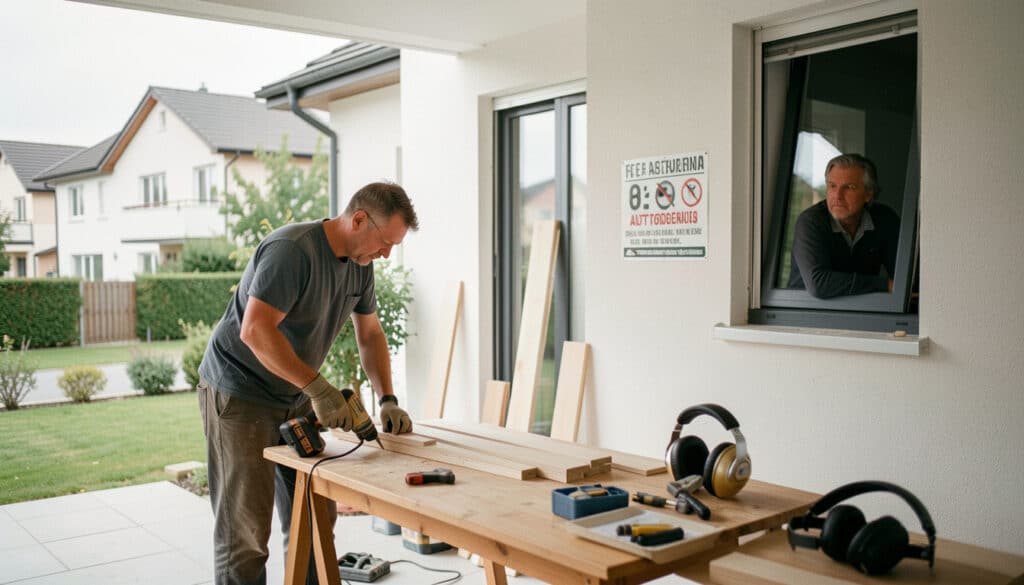 Travaux le week-end : horaires, règles et recours